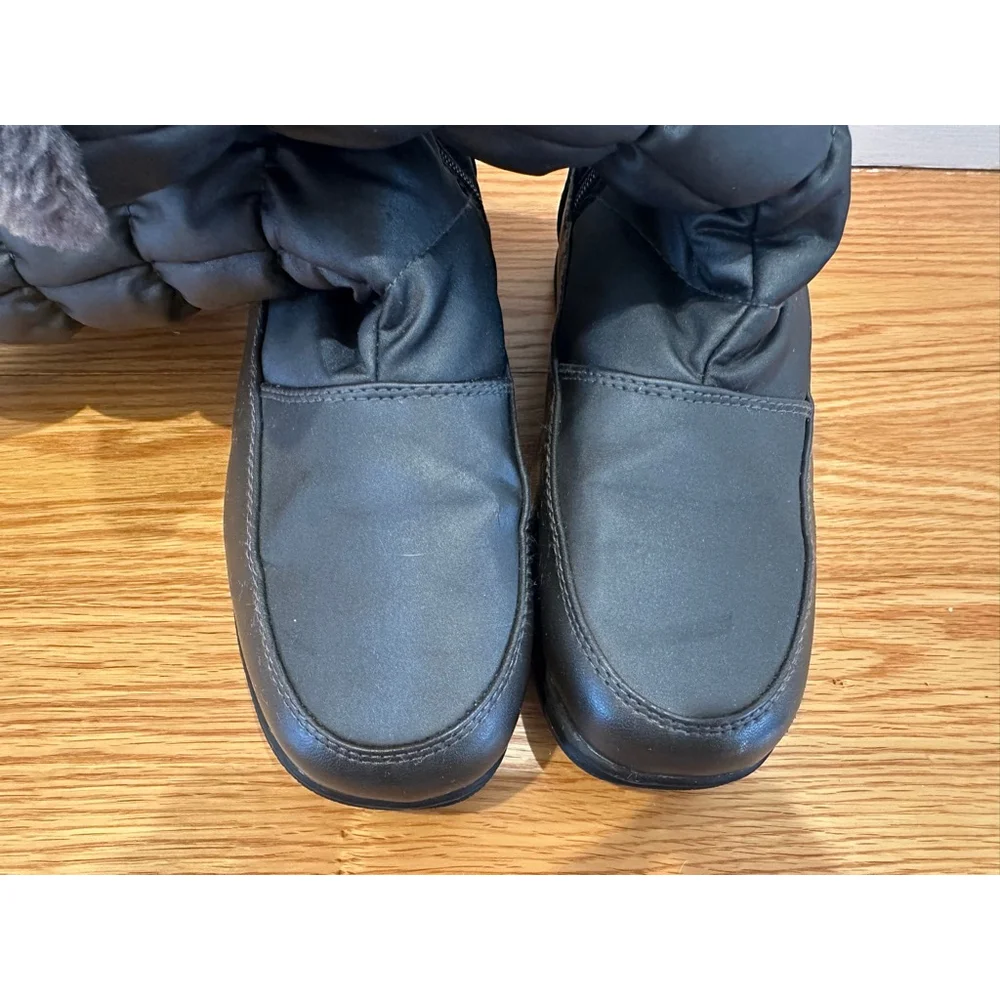 Women's Totes Bryce Gray Snow & Rain Boots, Size 9